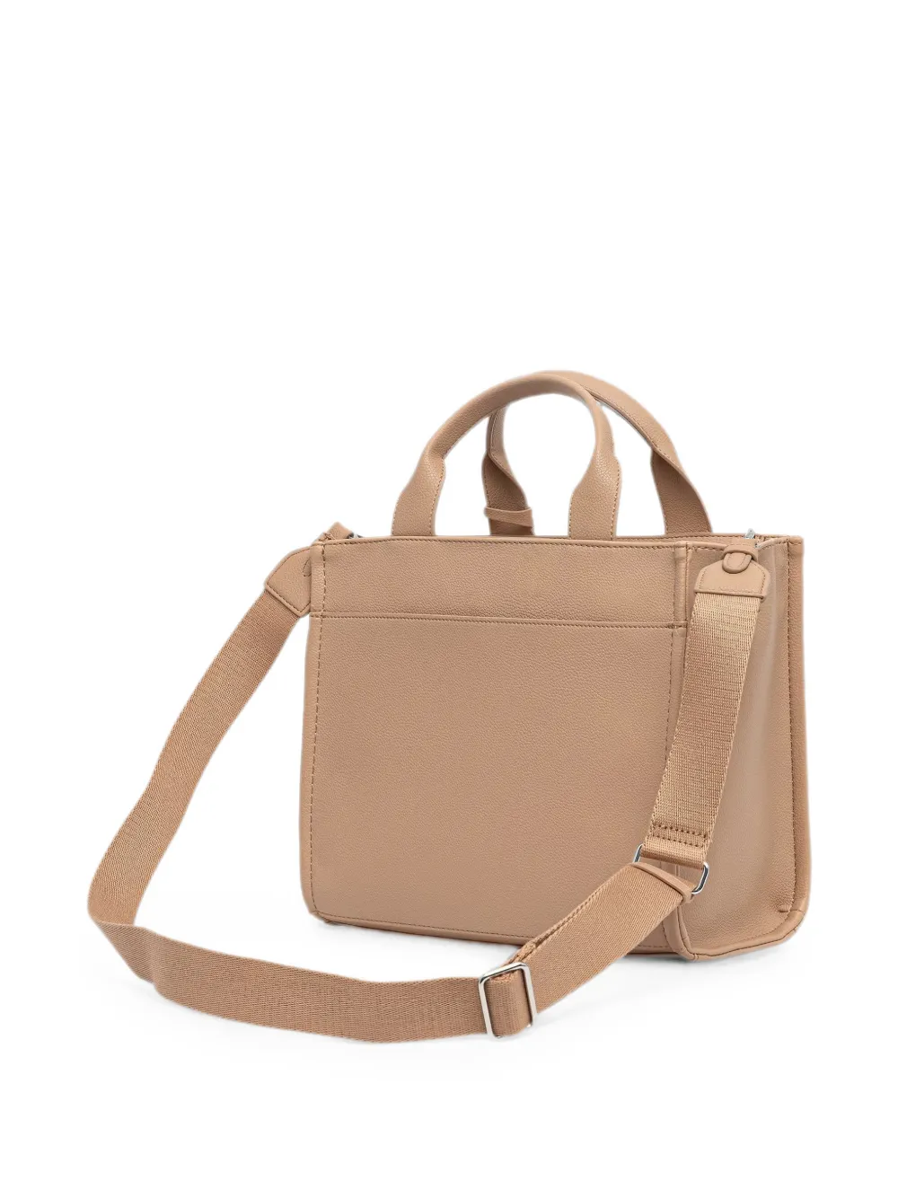 DKNY Shopper met logo-reliëf Beige