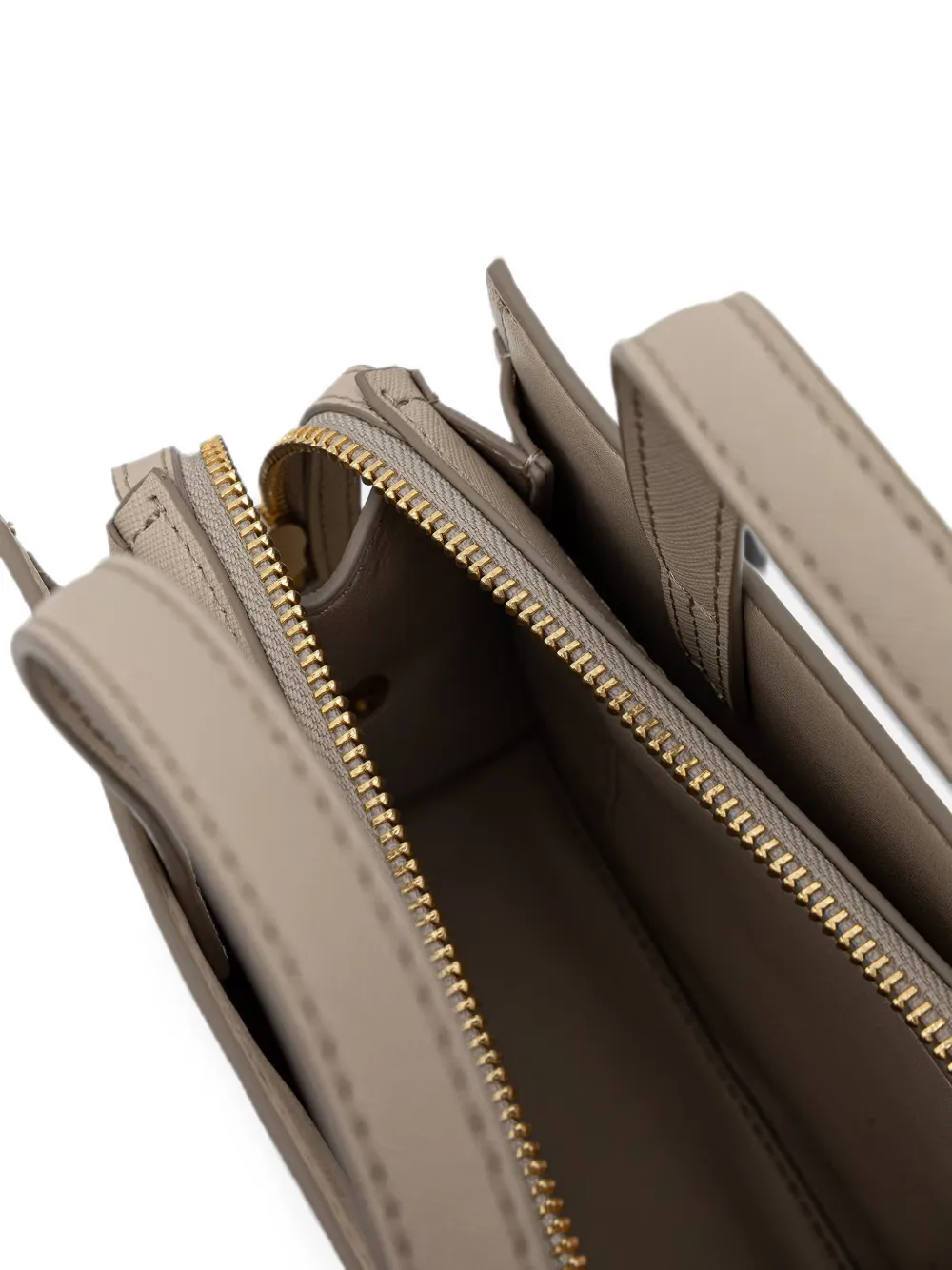 DKNY Kleine Avril shopper met logoplakkaat Beige