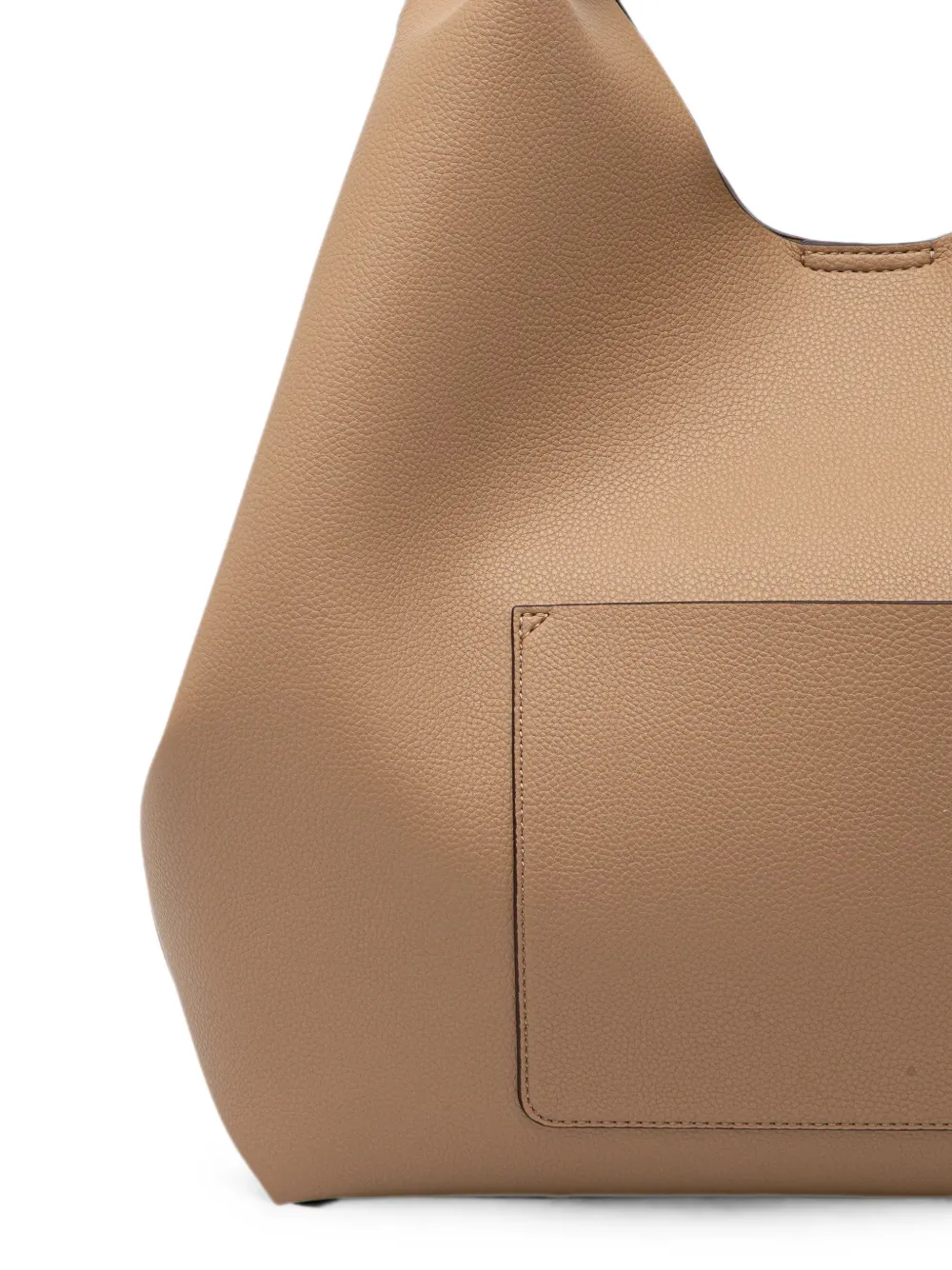 DKNY Extra grote Paula bewerkte shopper met logoplakkaat Beige