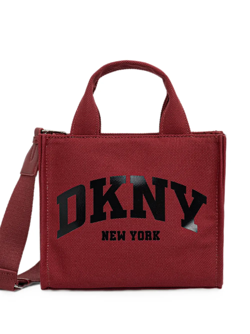 DKNY small Hadlee logo-print canvas tote bag