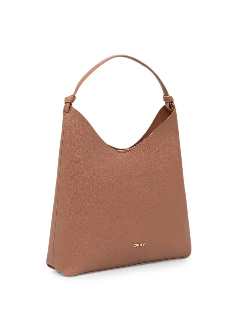 DKNY Hobo Paula pebbled tote bag - Brown