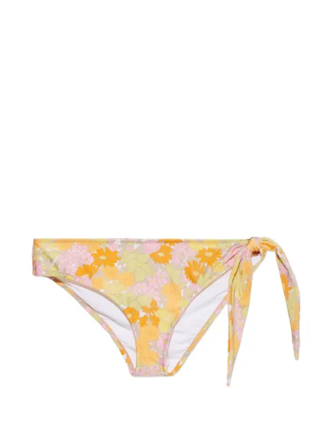 Chloé floral-print tie-side bikini