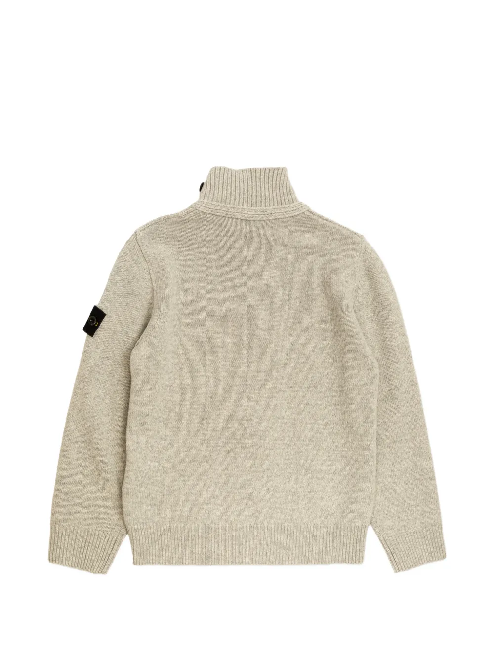 Stone Island Junior Vest met logopatch Beige
