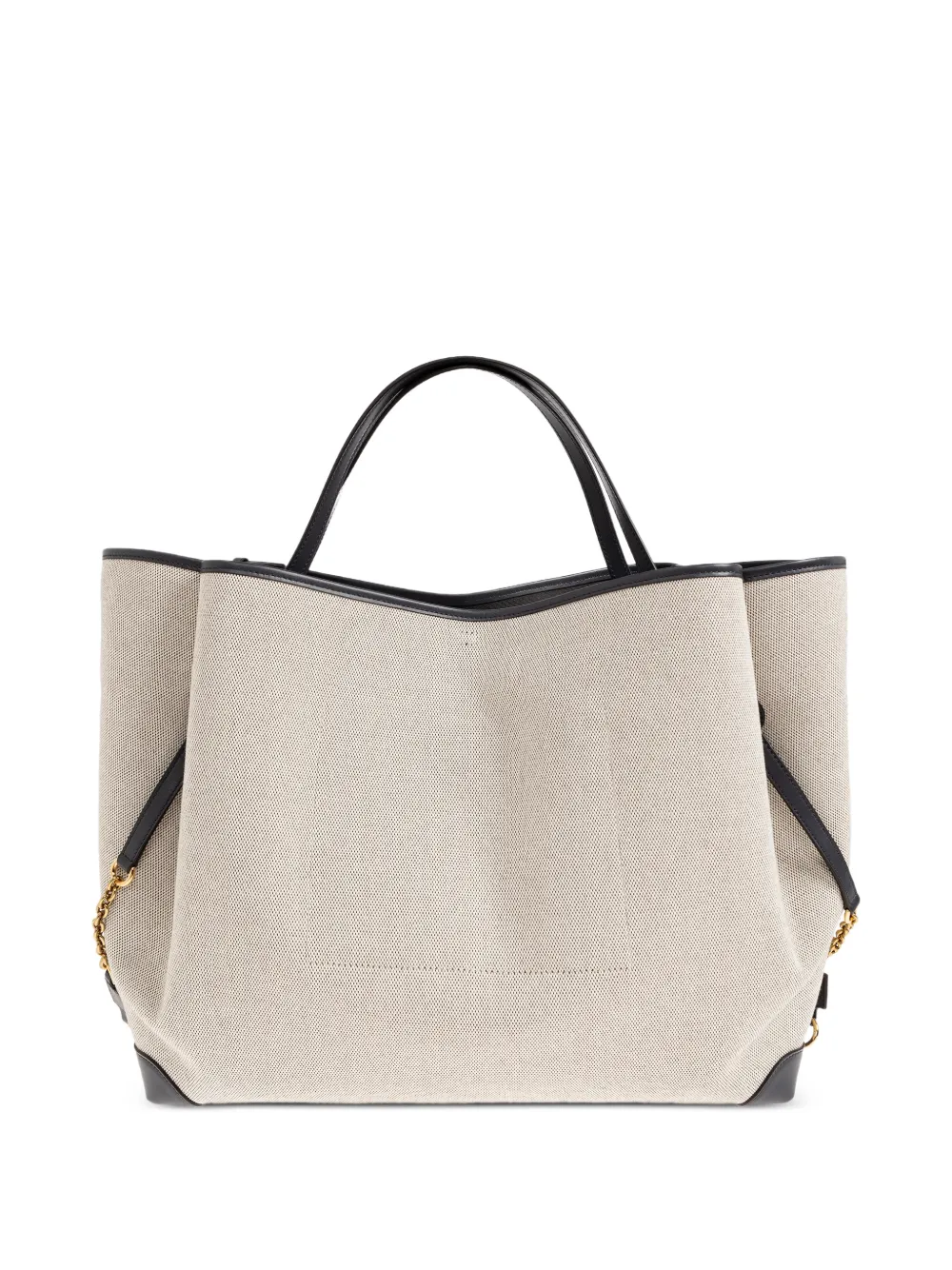 Chloé Large Clover Tote Bag in Neutrals, view 3