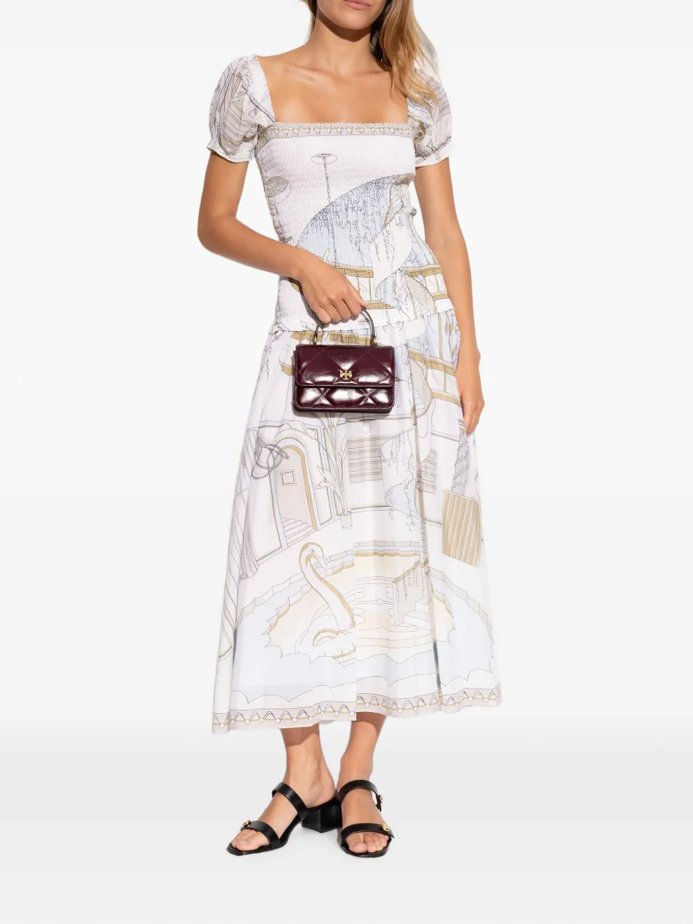 Tory Burch Romy City sandalen met hak Zwart