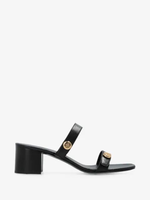 Tory Burch sandalias Romy City con botones de logo