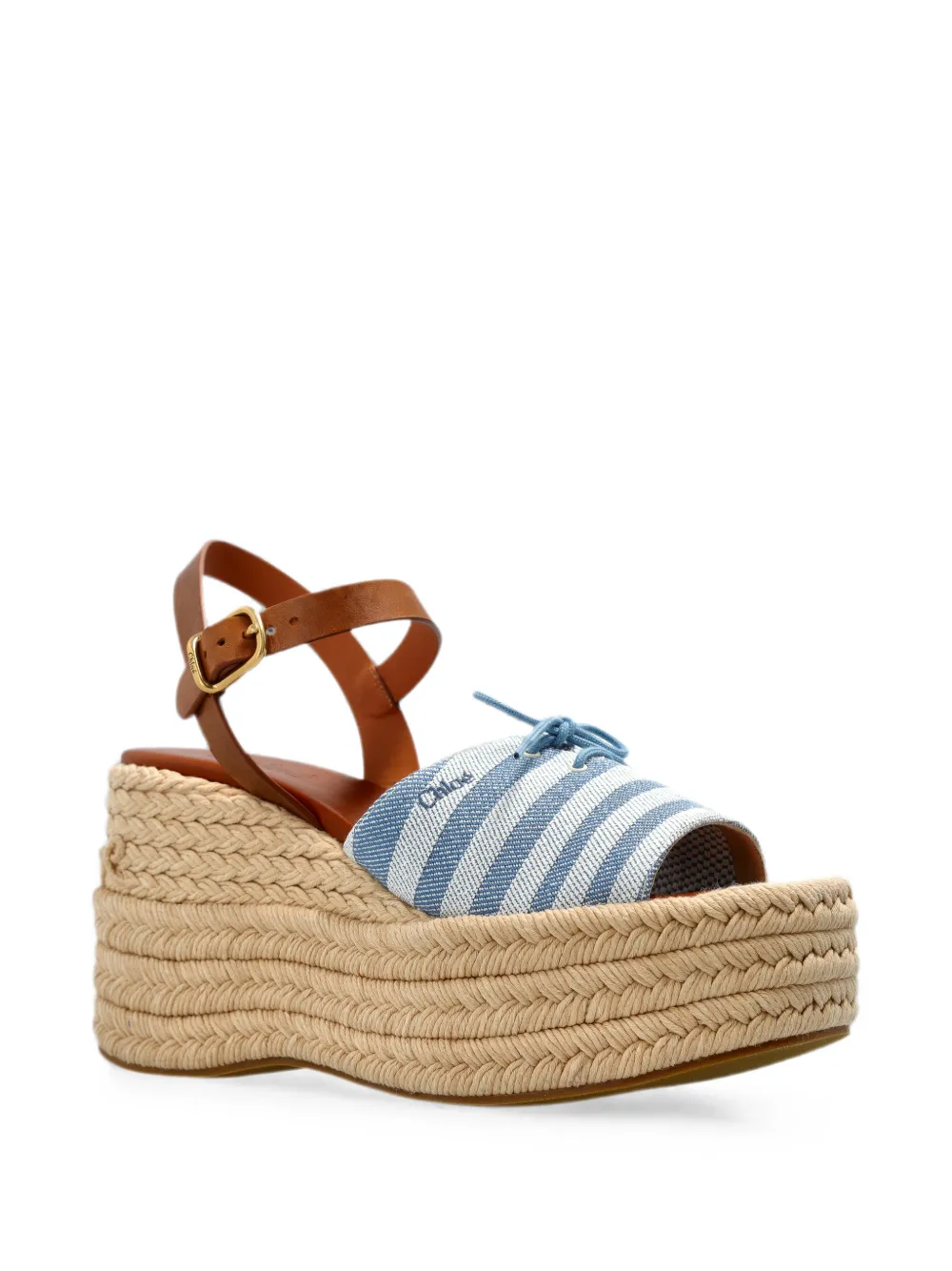 Chloé Isla platform sandals Bruin