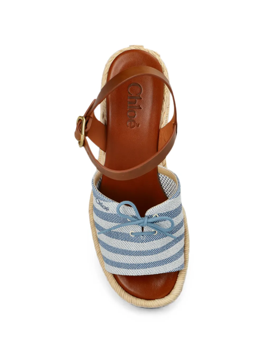 Chloé Isla platform sandals Bruin