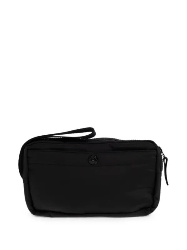Stone Island 9200019 Coated Nylon Metal In Econyl Pouch | Black