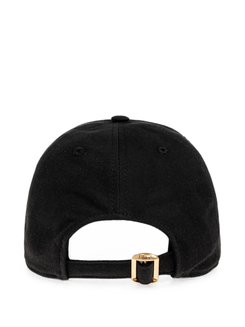 Chloé Pet met geborduurd logo Zwart