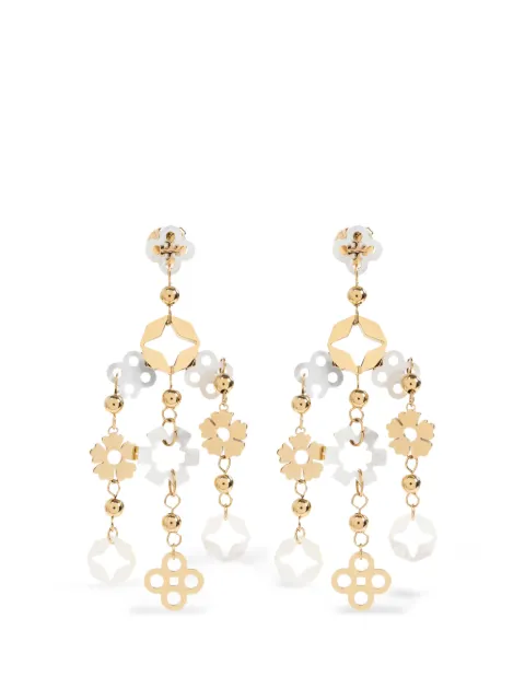 Tory Burch boucles d'oreilles fleur