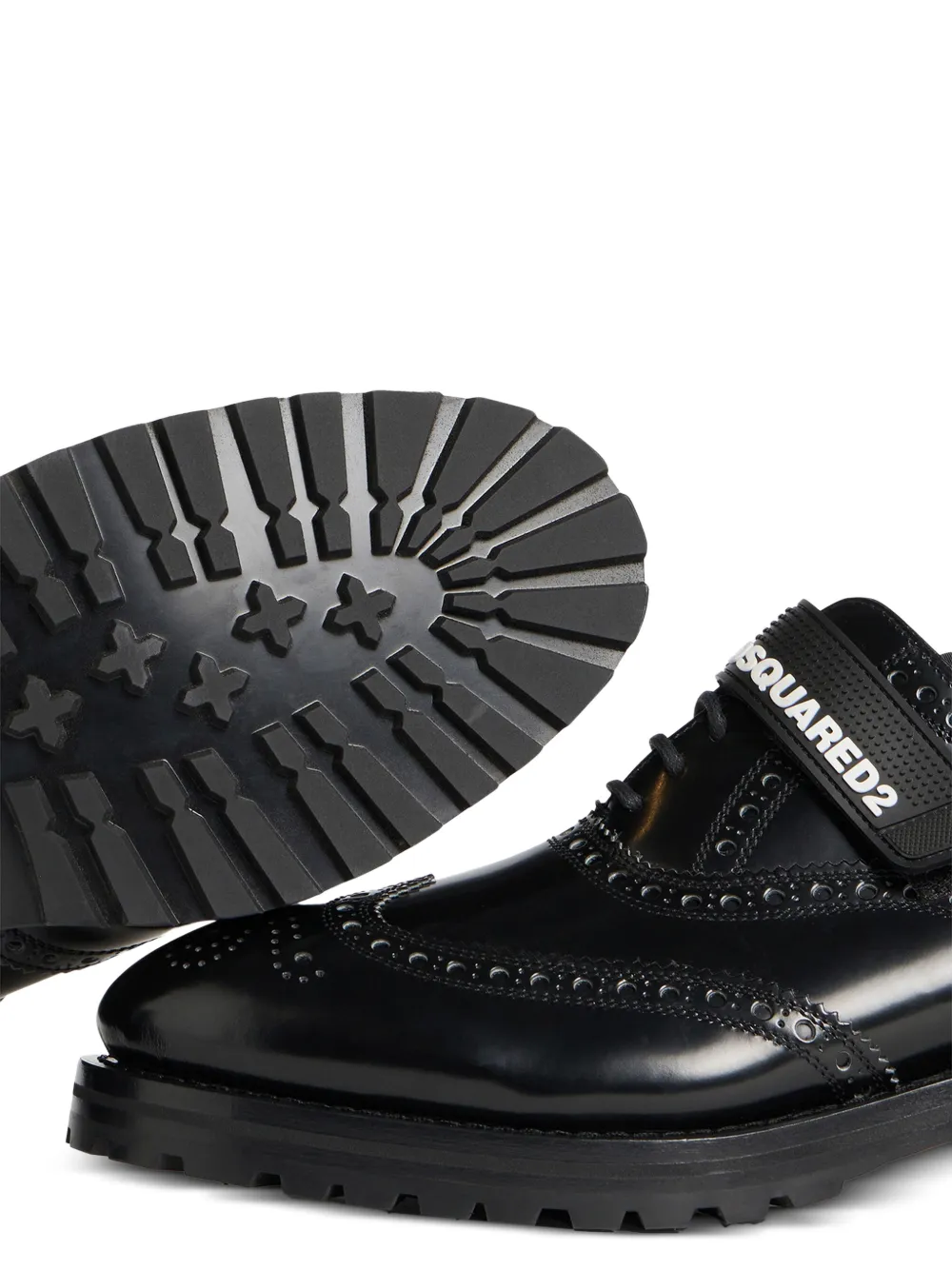 DSQUARED2 Oxford schoenen met -logo Zwart