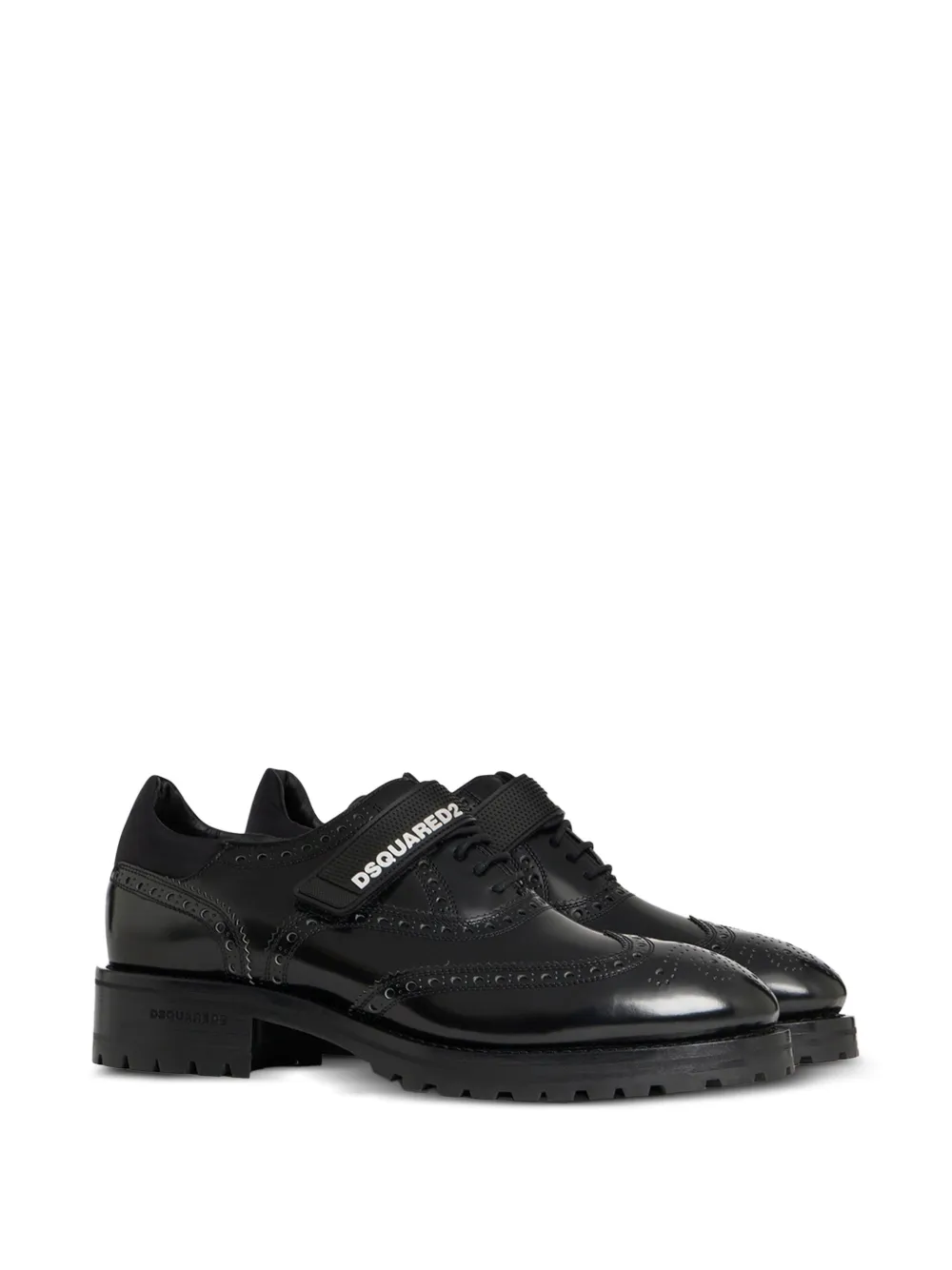 DSQUARED2 Oxford schoenen met -logo Zwart