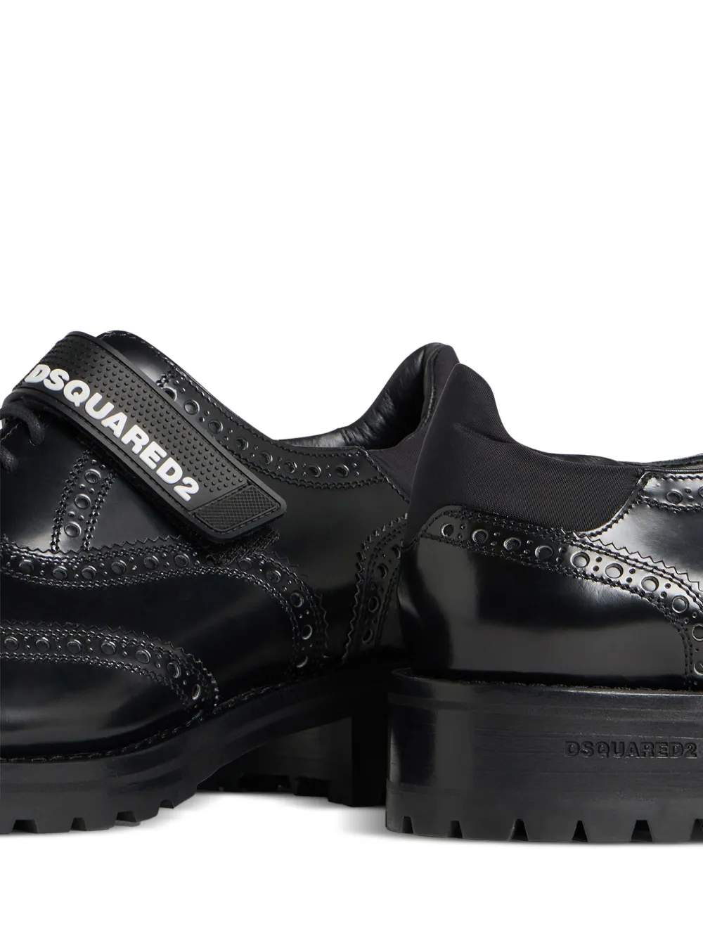 DSQUARED2 Oxford schoenen met -logo Zwart