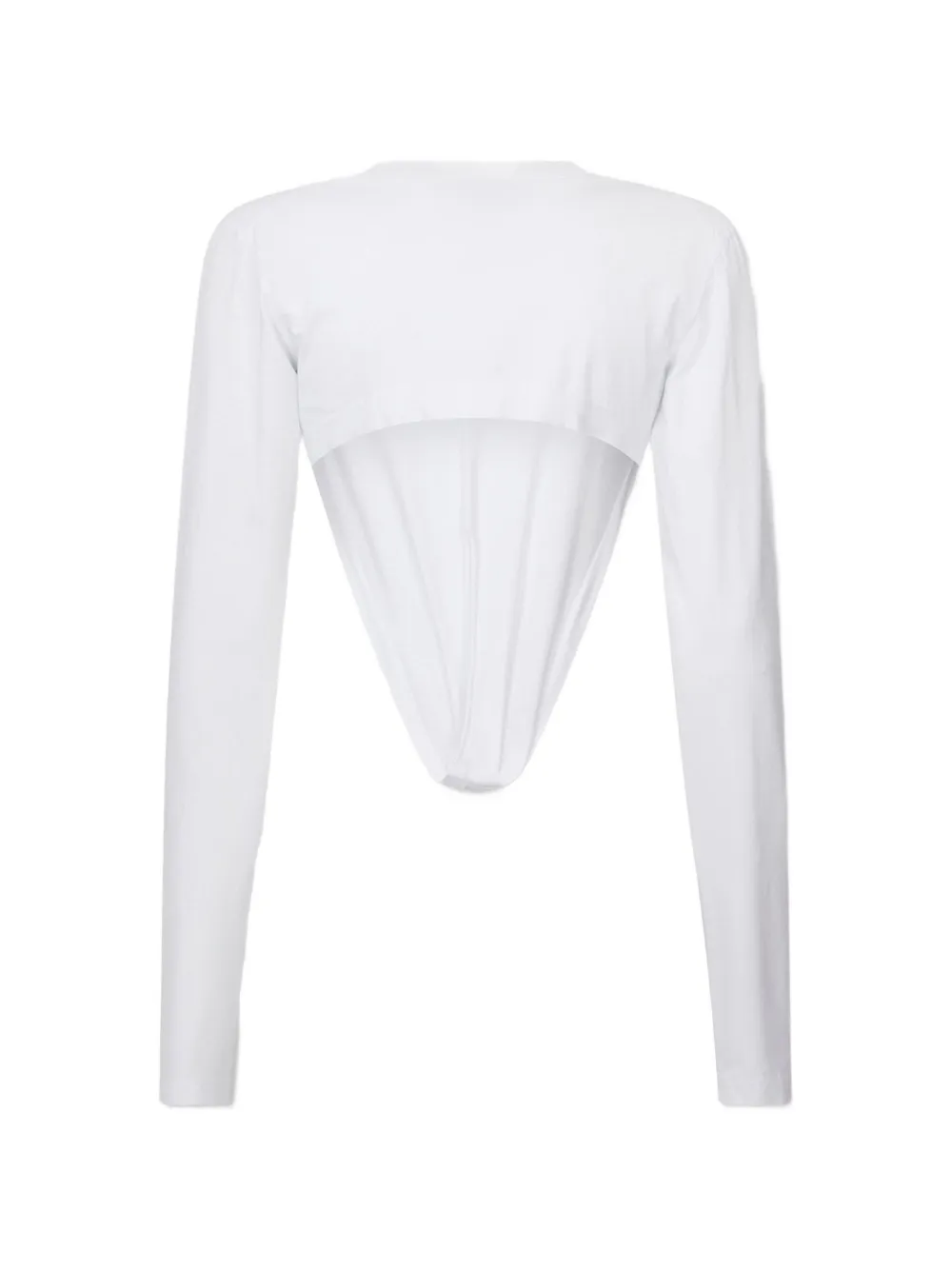 DSQUARED2 Diepgesneden T-shirt Wit