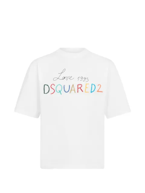 DSQUARED2 1995 embroidered loose fit T-shirt