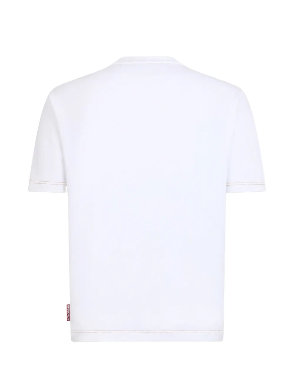 DSQUARED2 T-shirt met V-hals Wit