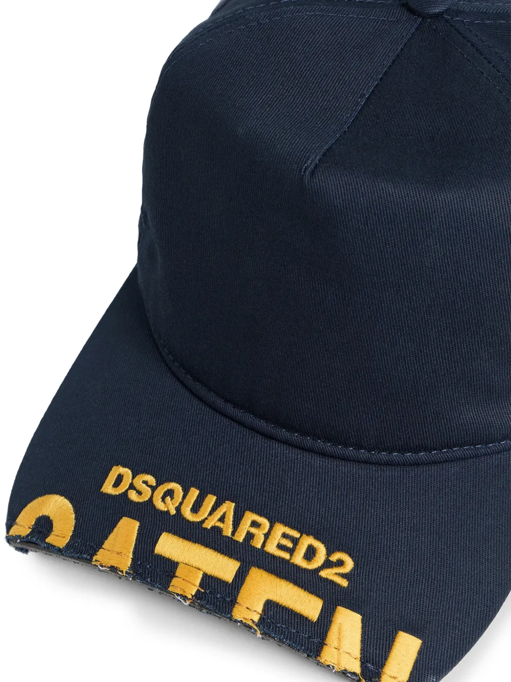 DSQUARED2 Honkbalpet met logo Blauw
