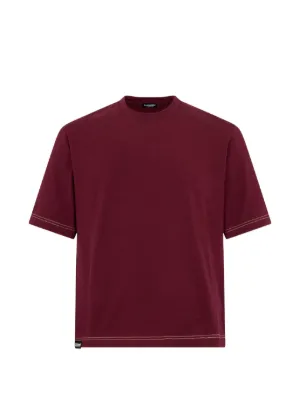 Maison Margiela エンブロイダリーロゴTシャツ | レッド | FARFETCH JP