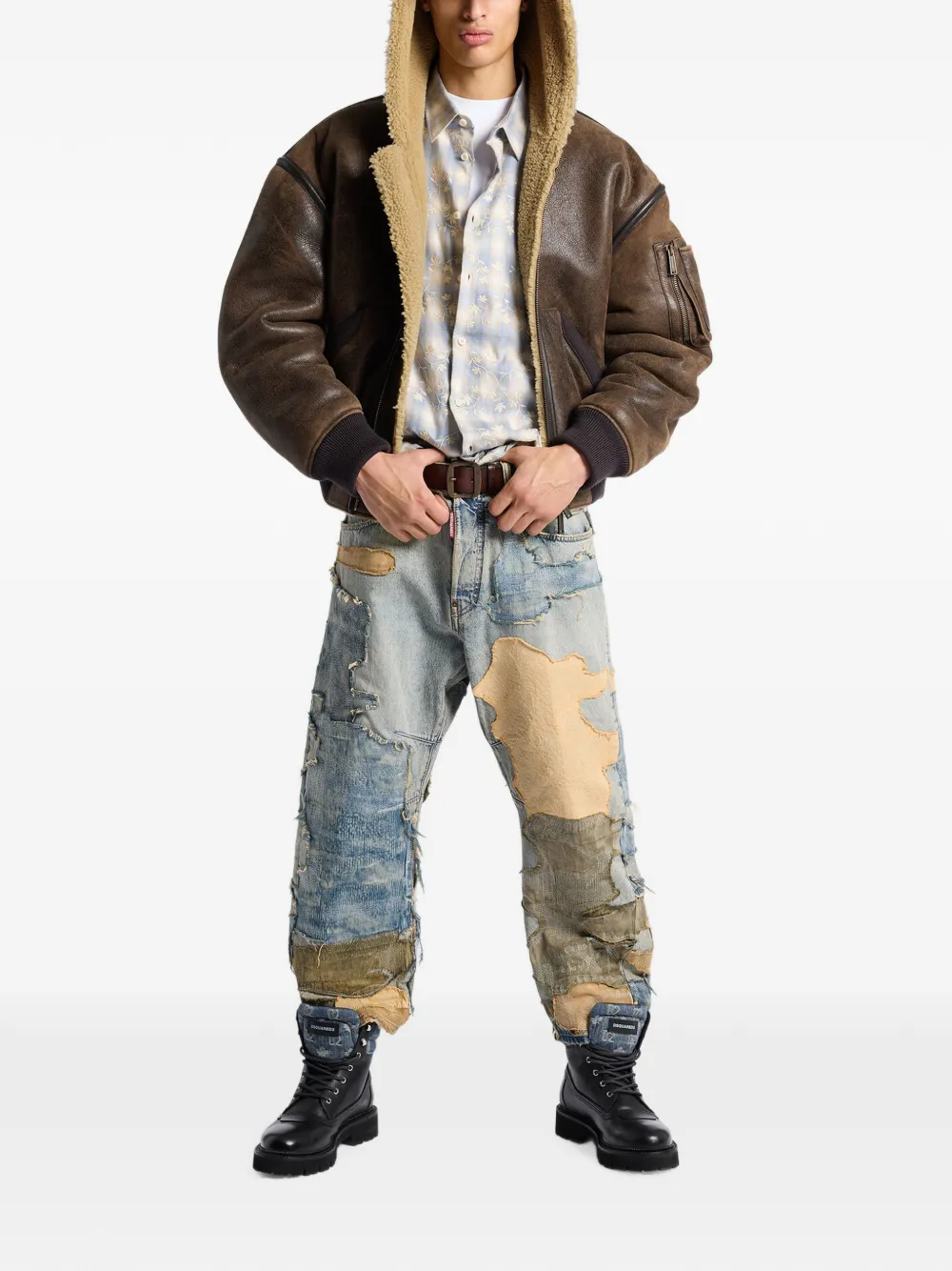 DSQUARED2 80's bomberjack Bruin