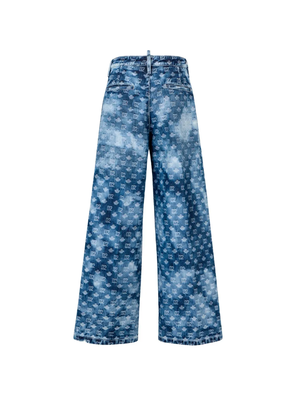 DSQUARED2 Big Man jeans met monogram Blauw