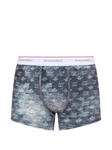 DSQUARED2 monogram trunks
