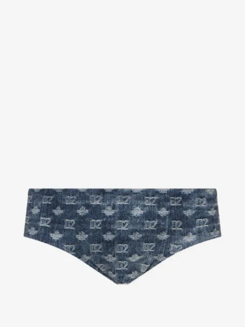DSQUARED2 monogram swim briefs