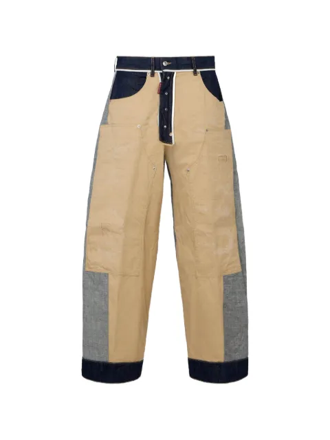 DSQUARED2 inside-out wide jeans