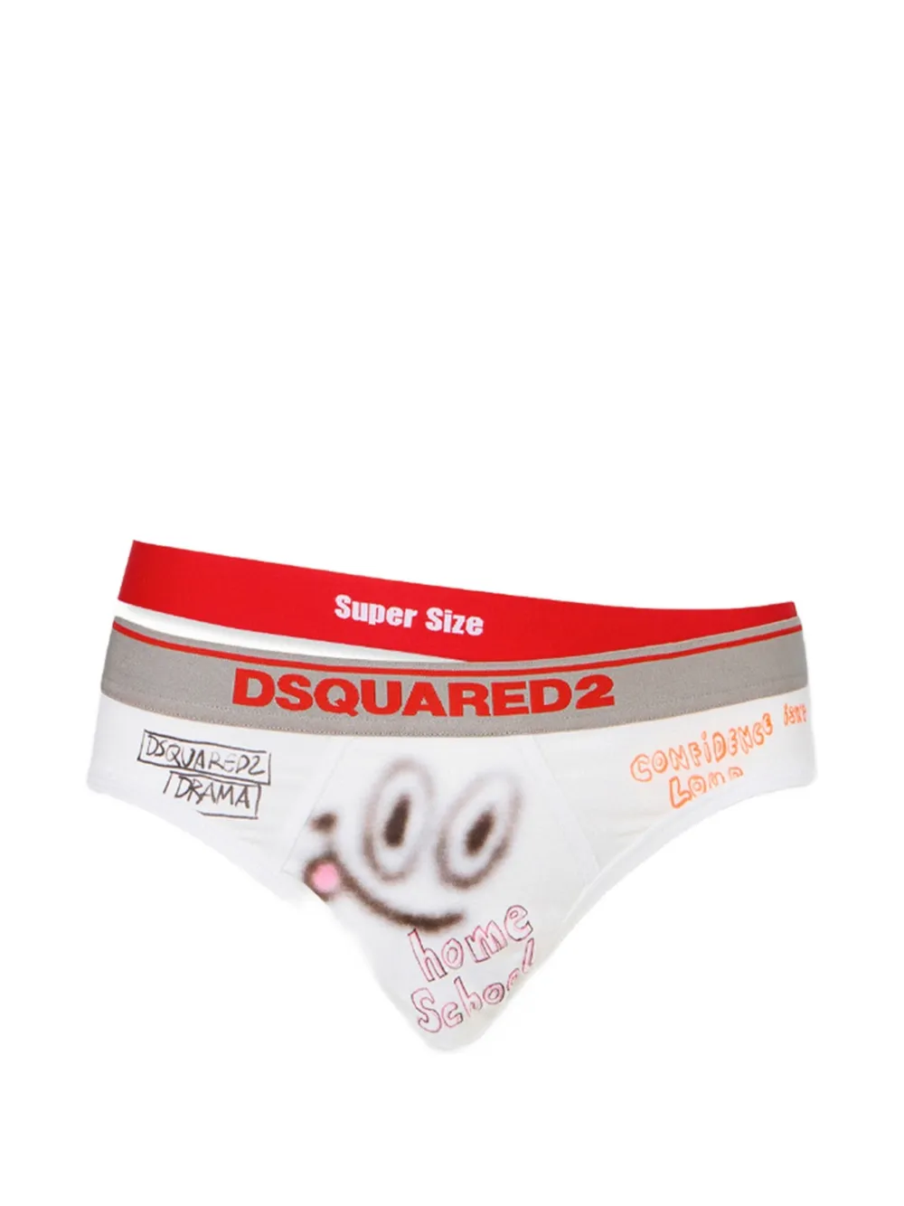 DSQUARED2 graffiti briefs | White | Image 1