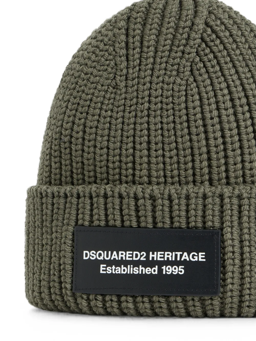 DSQUARED2 Heritage gebreide muts Groen