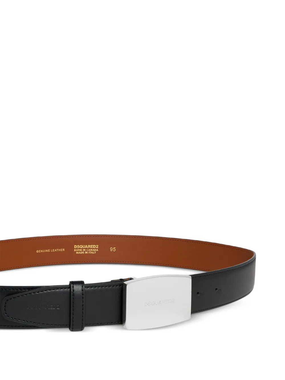 DSQUARED2 Klassieke riem Zwart