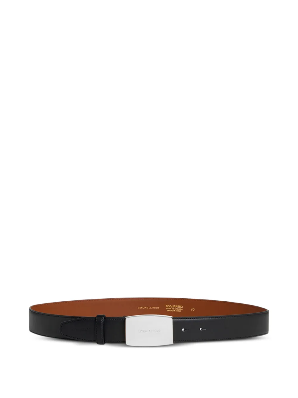 DSQUARED2 Klassieke riem Zwart