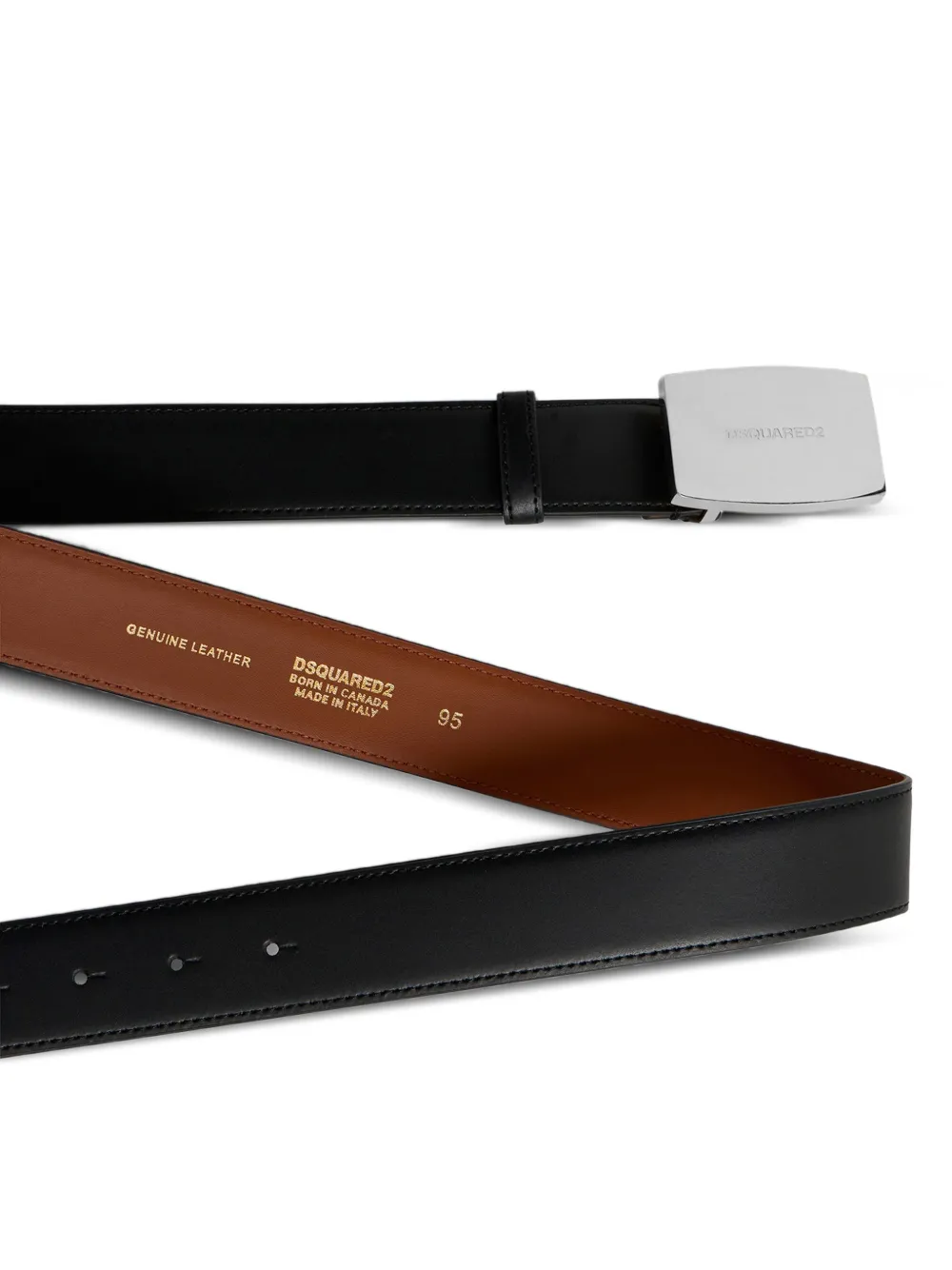 DSQUARED2 Klassieke riem Zwart