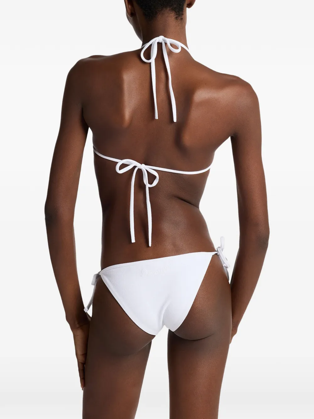 DSQUARED2 Signature zwemslip Wit