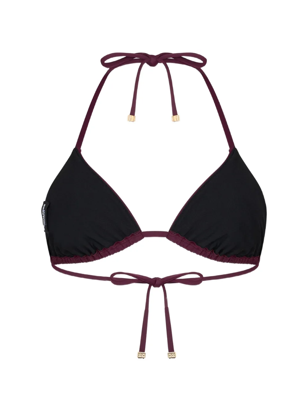 DSQUARED2 Triangle bikini Rood
