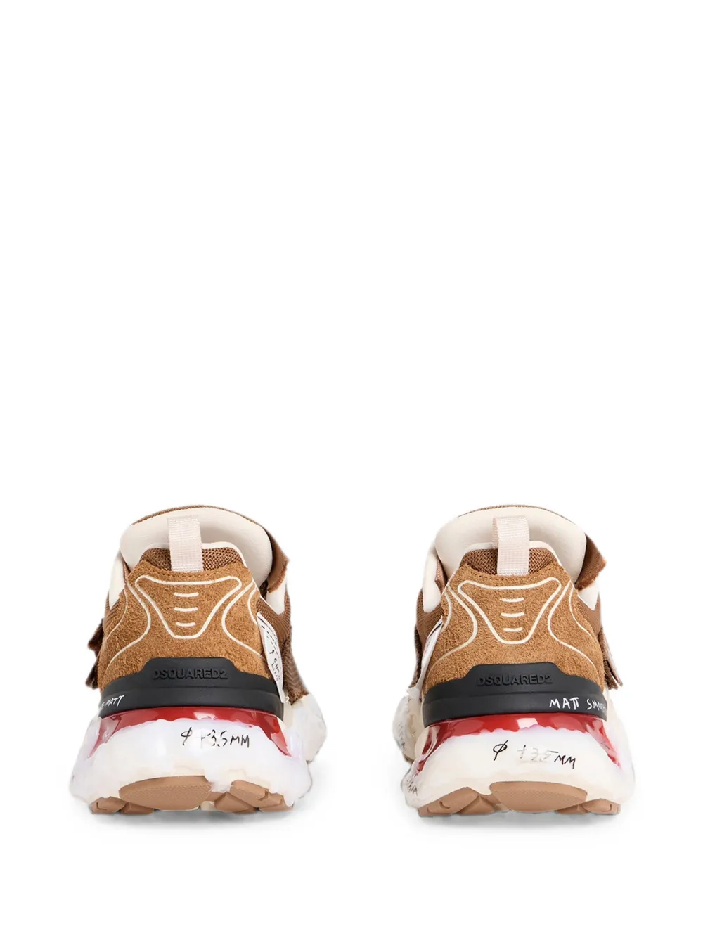DSQUARED2 Faster sneakers Bruin