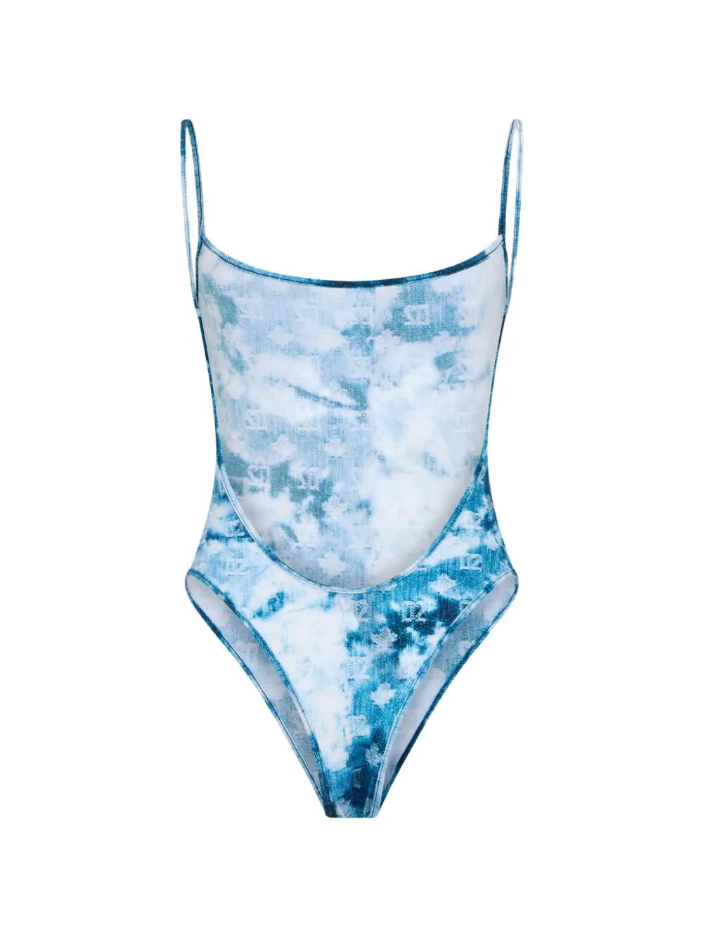 Dsquared2 D2 Monogram One-piece - Azul 