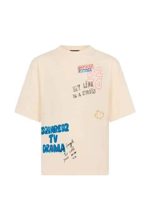 DSQUARED2 D2 loose fit T-shirt