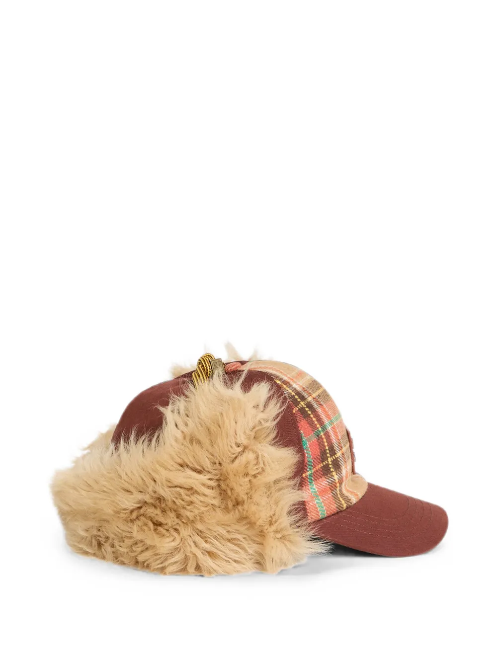 DSQUARED2 D2 Cottage honkbalpet Bruin