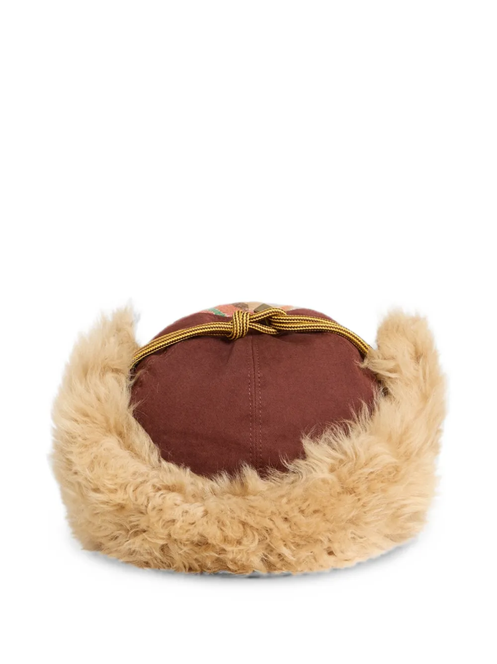 DSQUARED2 D2 Cottage honkbalpet Bruin