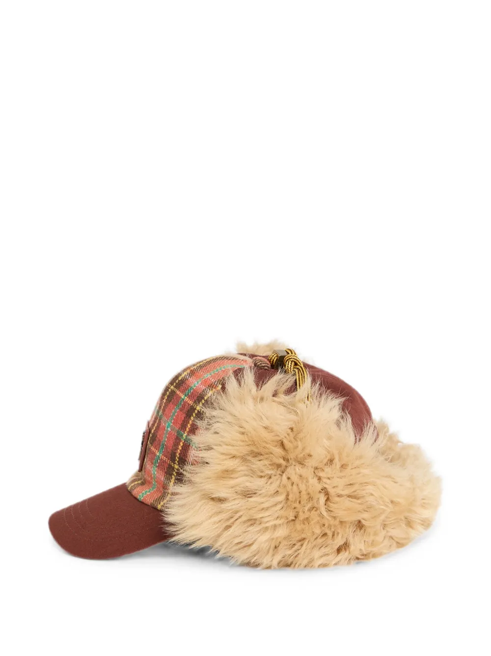 DSQUARED2 D2 Cottage honkbalpet Bruin
