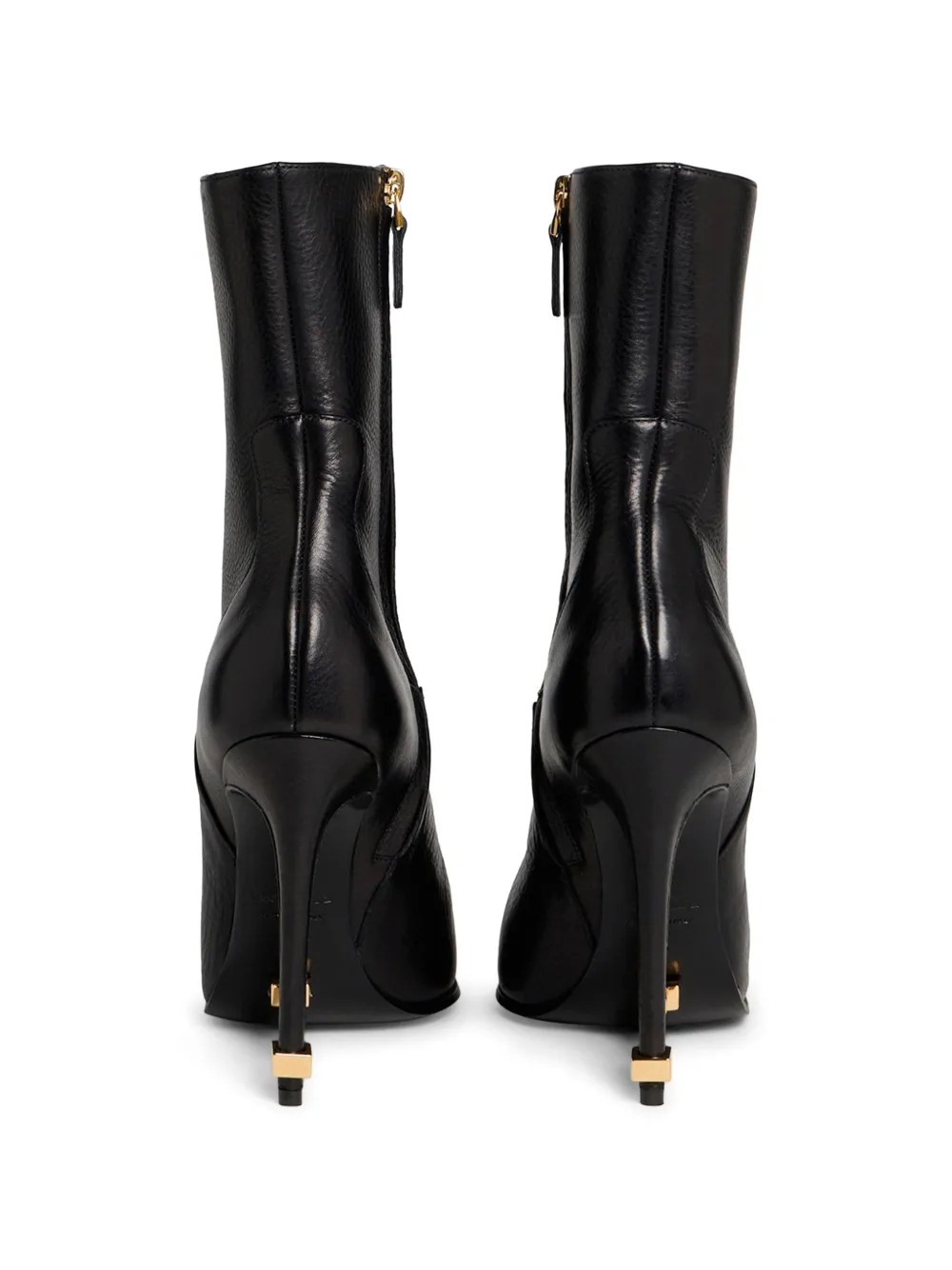 DSQUARED2 Enkellaarzen met metalen detail Zwart