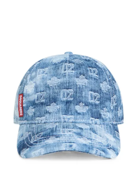 DSQUARED2 gorra de béisbol con monograma D2