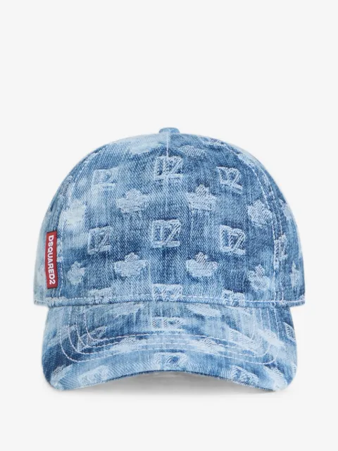 DSQUARED2 D2 Baseballkappe mit Monogramm
