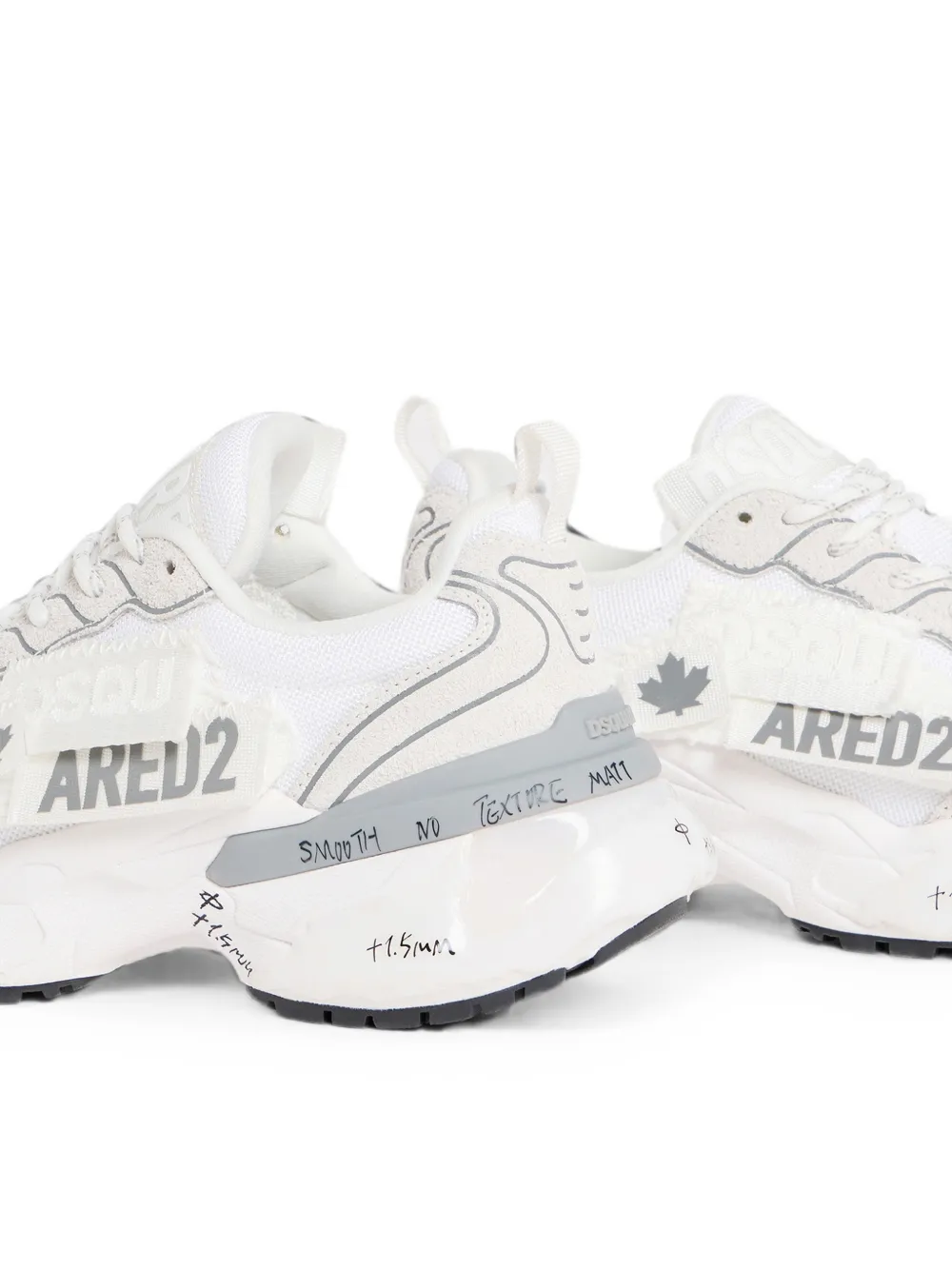 DSQUARED2 Faster sneakers Wit