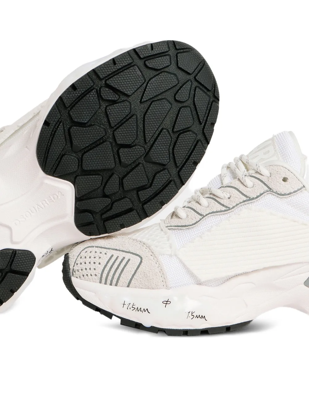 DSQUARED2 Faster sneakers Wit