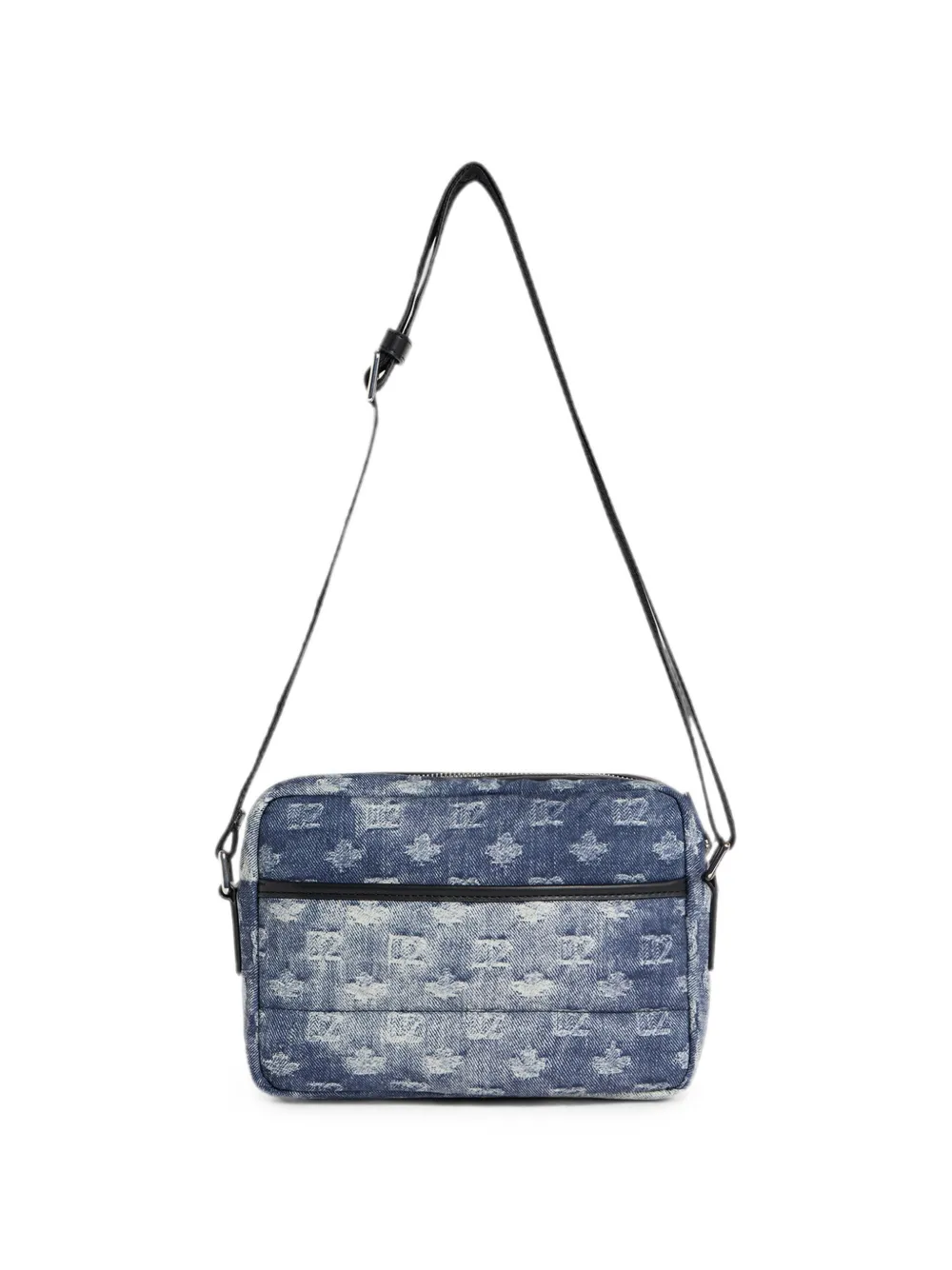 DSQUARED2 D2 Monogram crossbodytas Blauw