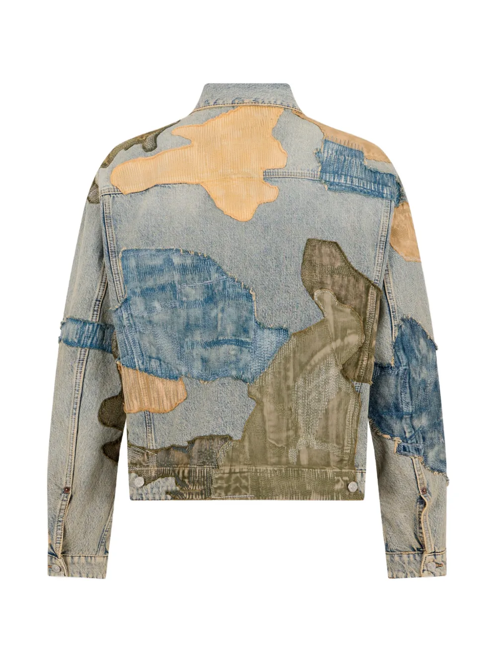 DSQUARED2 Oversized denim jack Blauw