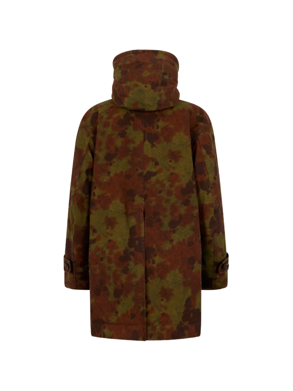 DSQUARED2 Cowflage parka Groen
