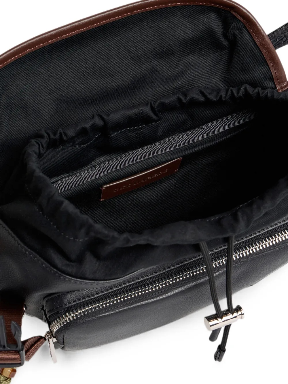 DSQUARED2 D2 Upside Down heuptas Zwart
